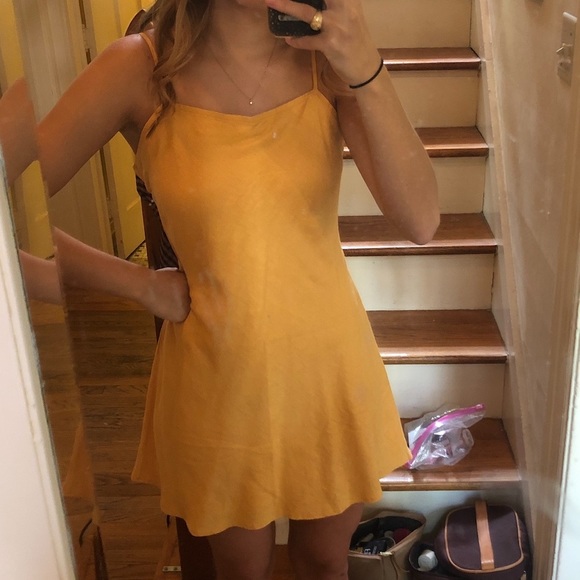 Yellow Abercrombie & Fitch Dress - Picture 3 of 8